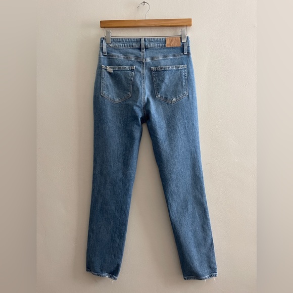 Paige Sarah Slim Capulet Destructed Jeans, Size 27 - Picture 11 of 16